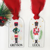 Nutcracker Acrylic Stocking or Gift Tag