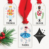 Nutcracker Acrylic Stocking or Gift Tag
