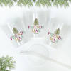 Boho Friendsmas 16oz Clear Cups