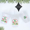 Retro Merry & Bright Christmas Cups