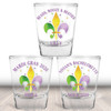 Fleur De Lis Shot Glasses