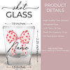 Heart Bow Shot Glasses