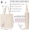 Flamingo Name Tote Bags