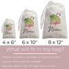 Flamingo Name Tote + Favor Bags
