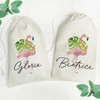 Flamingo Name Tote + Favor Bags