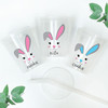 Mod Bunny 16oz Clear Cups