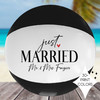 Just Married Beach Ball
