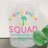 Spring Break Squad 16oz Clear Cups