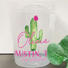 Cactus Destination 16oz Clear Cups