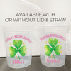 Shamrock 16oz Clear Cups
