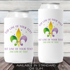Fleur De Lis Can Coolers