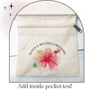 Tropical Floral Beach Tote