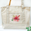 Tropical Floral Beach Tote