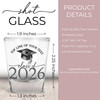 Mod Graduation Shot Glasses