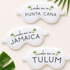 Wake Me In Palm Tree Sleep Mask