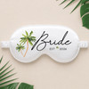Palm Tree Bride and Groom Sleep Mask