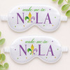 Wake Me in Nola Sleep Mask