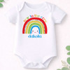 BGS05 - New to the Crew Rainbow  Baby Shirt