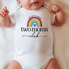 Two Moms Club Baby Shirt