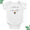 I Love My Aunt Pride Baby Shirt