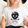Skully with Bow Baby Shirt