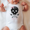 Skully with Bow Kids Shirt