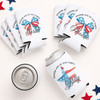 Patriotic Bow or Star Can Coolers