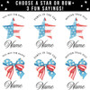 Stars and Stripes Mini Fan