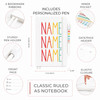 Colorful Name Notebook
