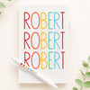 Colorful Name Notebook
