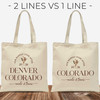 Fall Foliage Welcome Tote + Favor Bags