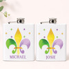 Fleur De Lis Flask