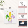 Fleur De Lis Flask
