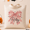 Ghostly Bows Trick or Treat Bags