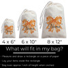 Ghostly Bows Trick or Treat Bags