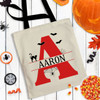 Halloween Monogram Favor Bag
