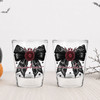 Goth Lace Bow Shot Glasses