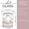 Sheet Faced Ghost Shot Glasses