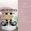 Drink Up Witches Feet 16oz Clear Cups