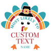 Most Likely to Turkey 16oz Clear Cups