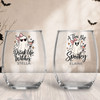 Ghostly Gals Shatterproof Wine Glass