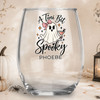 Ghostly Gals Shatterproof Wine Glass
