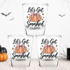 Lets Get Smashed Pink Bow Shot Glasses