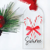 Candy Cane Stocking or Gift Tag