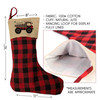 Plaid Trucks Christmas Stocking