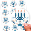 Love and Light Hanukkah Name Labels