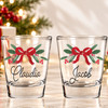 Merry Little Bow Shot Glasses