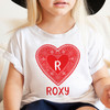 Lace Heart Baby + Kids Shirts