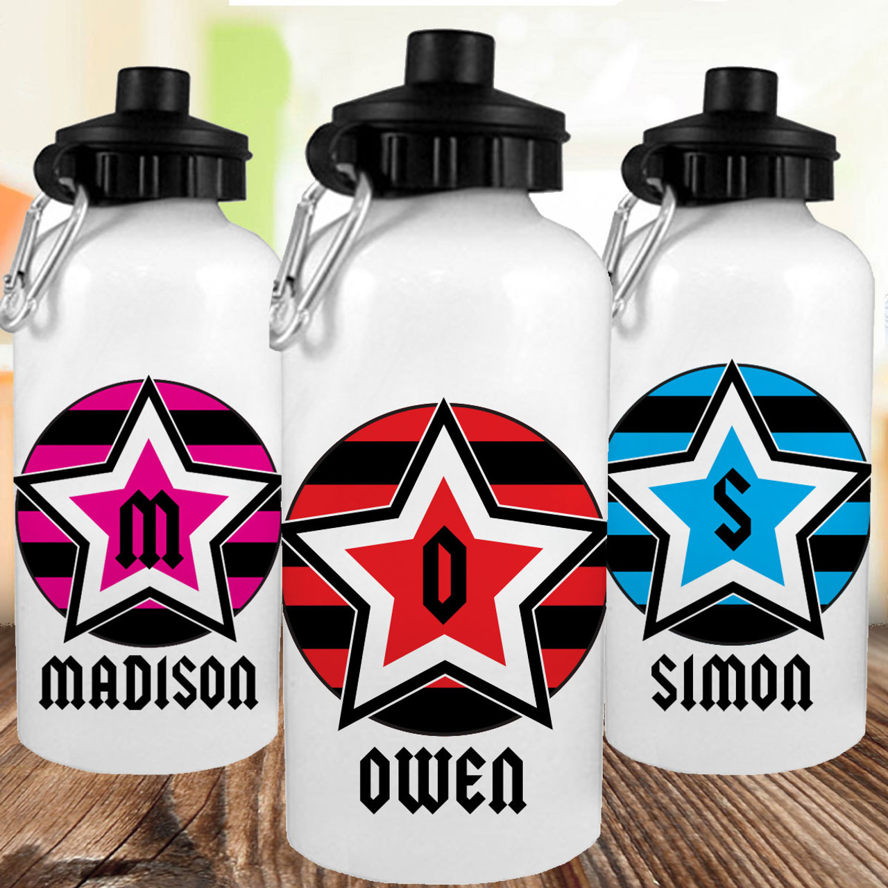 Personalized Sports Water Bottle, Personalized Kids Water Bottle