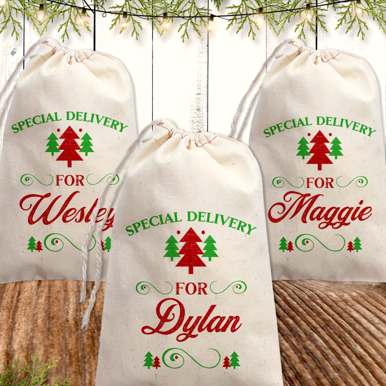 Special Delivery Christmas Gift Bags